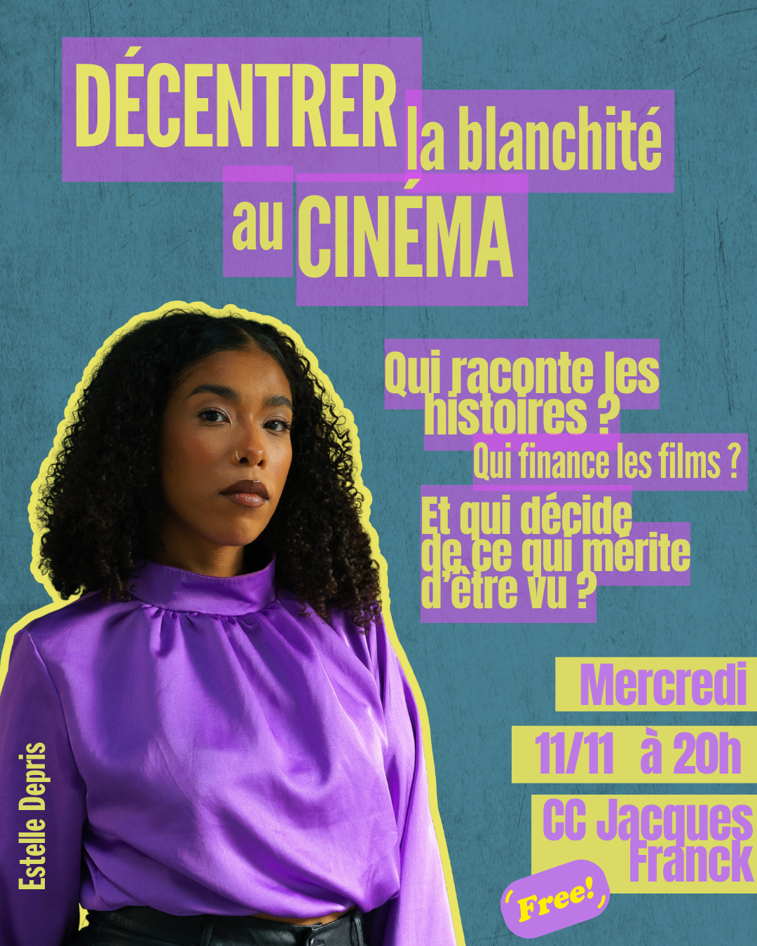 Ça s’débat!?  Ceci n'est pas un film français | Gratuit Ciné Rencontre