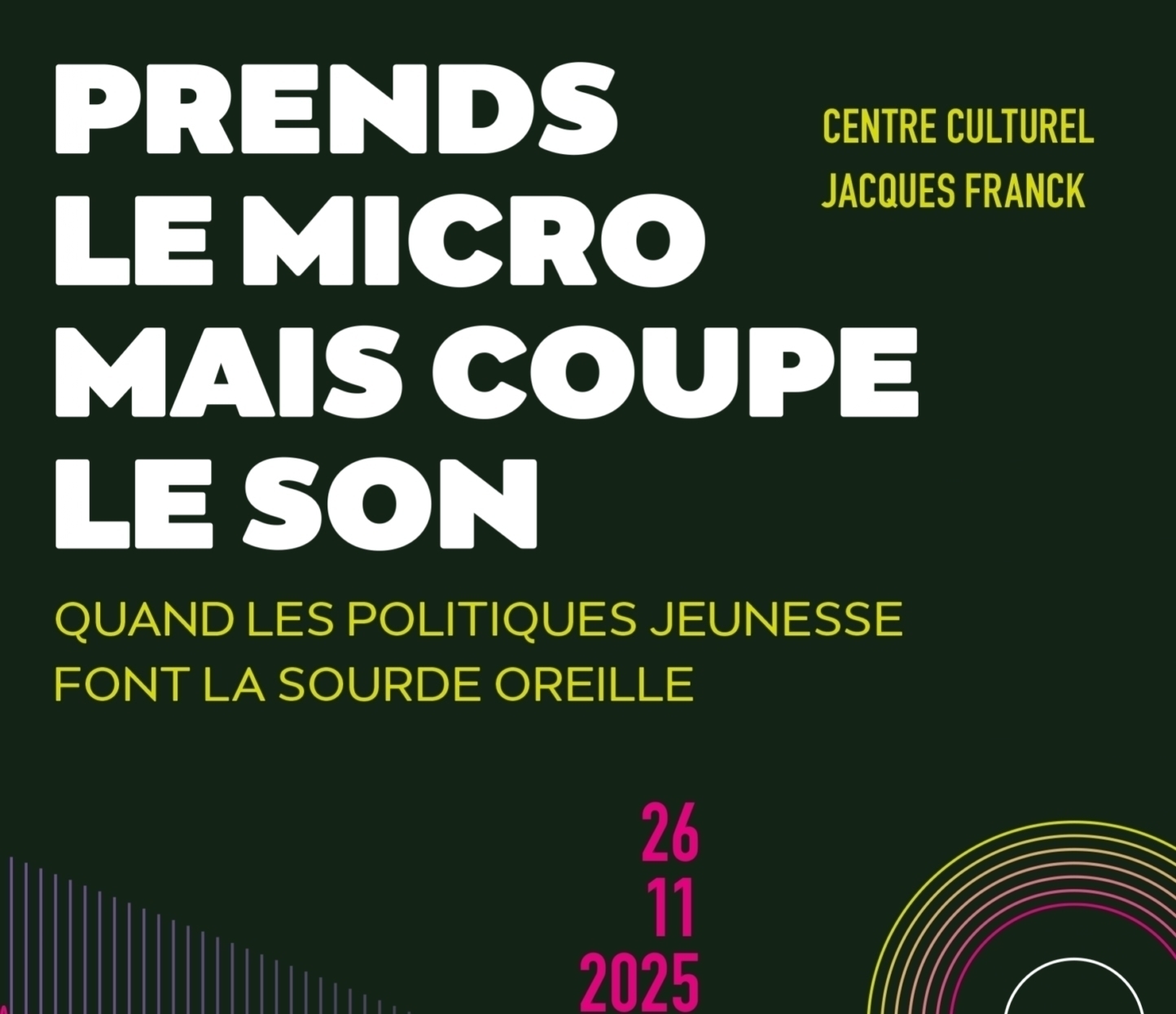 Prends le micro mais coupe le son |  Conférence gesticulée